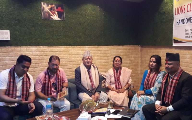 लायन्स क्लव अफ मेचीनगर २०२४ / ०२५ को अध्यक्षमा पोख्रेल