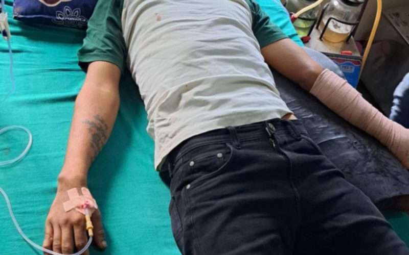 सर्प उद्वारकर्मी कार्कीलाई नै सर्पले डस्दा घाइते