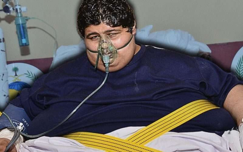 संसारकै मोटा व्यक्ति ६१० किलोका खालिदले तौल घटाएर ६४ किलोका भए