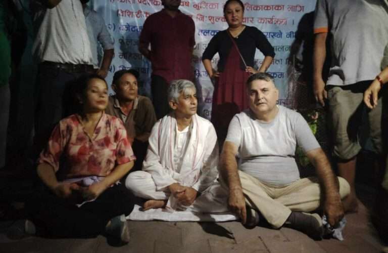 पूर्वमुख्यमन्त्री कार्की पुनः अनशनमा