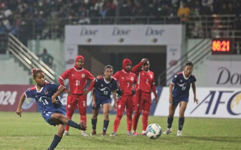 माल्दिभ्सको पोष्टमा नेपालको ११ गोल