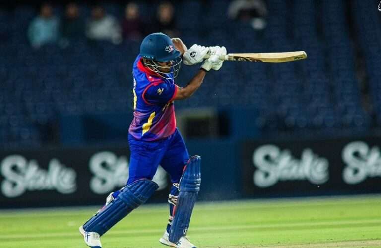 नेपालले अमेरिकालाई दियो १६५ रनको लक्ष्य