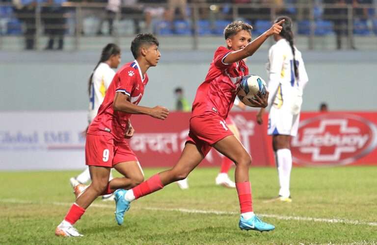 नेपाल समूह बिजेता हुँदै साफको सेमिफाइनलमा