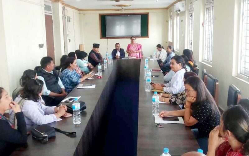 मेचीनगरले “लैंगिक हिँसा विरूद्धकाे १६ दिने अभियान” सफल पार्न सरोकारवाला निकायसंग गरे छलफल