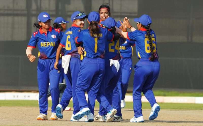 यूएईलाई पराजित गर्दै नेपाल यू-१९ महिला विश्वकपमा छनोट