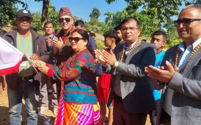 मेचीनगर : राष्ट्रपति रनिङ शील्ड खेलकुद प्रतियोगिता सुरू