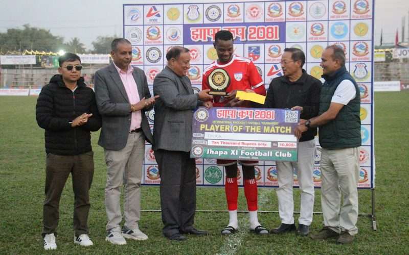 प्रथम झापा कप : चर्च ब्वाइज सेमिफाइनलमा