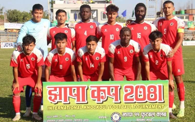 झापा कपमा आर्मी बाहिरियो, सलहेश सेमिफाइनलमा