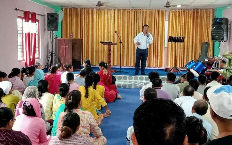 ईलाममा माई नगरपालिका ईसाई समाजको मासिक घुमन्ते संगति सम्पन्न