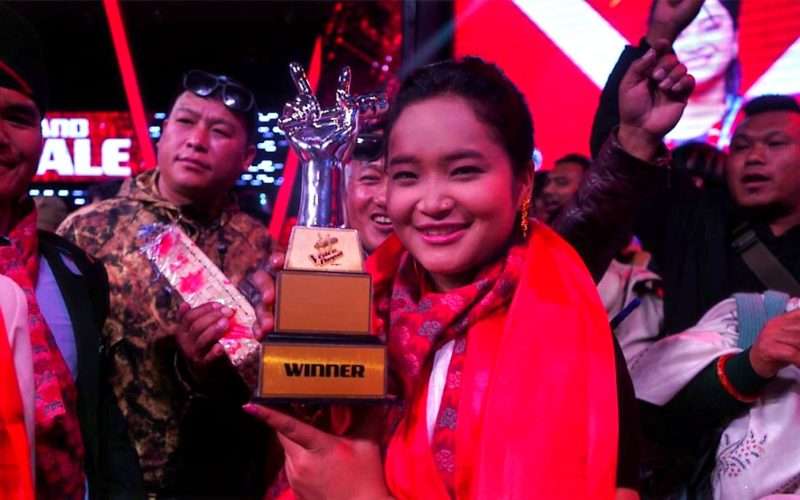 ‘भ्वाइस अफ नेपाल’ सिजन ७ को उपाधि नीताकुमारी थापा मगरलाई, इतिहासमै पहिलो महिला विजेता