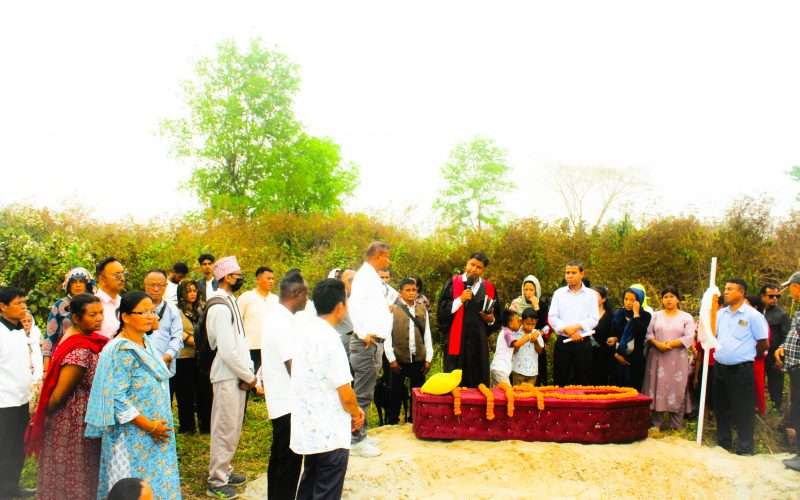 एनसीआरसीका पूर्व अध्यक्ष रेभ. पास्टर एबी क्षेत्रीको निधन, धुलाबारीमा अन्त्येष्टि