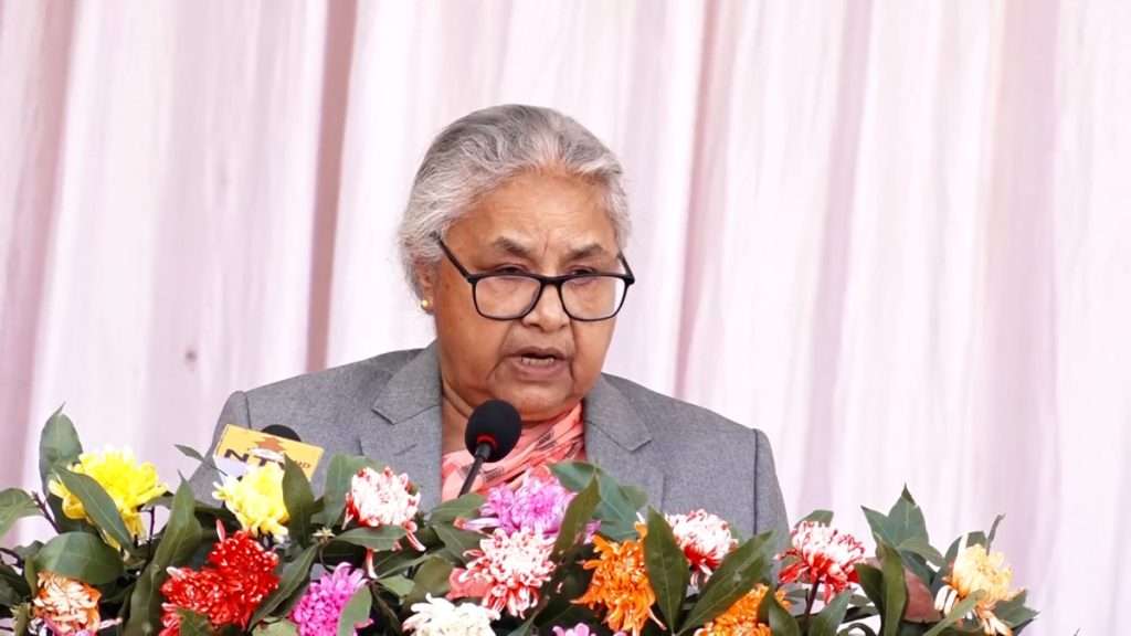 शक्तिमा आइयो भनेर विपक्षलाई पूरै निमिट्यान्न गराउँछु भन्नेतिर लाग्नुहुँदैन: सुशीला कार्की