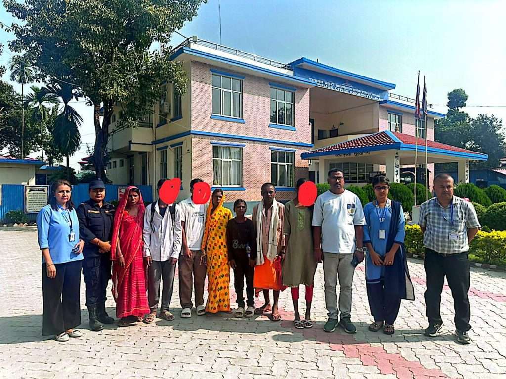 भारतबाट छ नेपाली बालबालिकाको उद्धार, परिवारसँग पुनर्मिलन